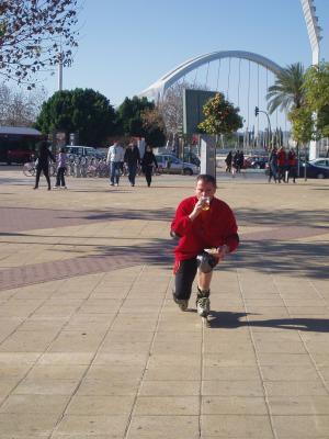 Clase de patinaje accidentada...